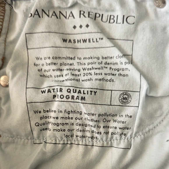 Banana Republic Denim Cargo Mini Skirt Size 10 - Picture 8 of 12